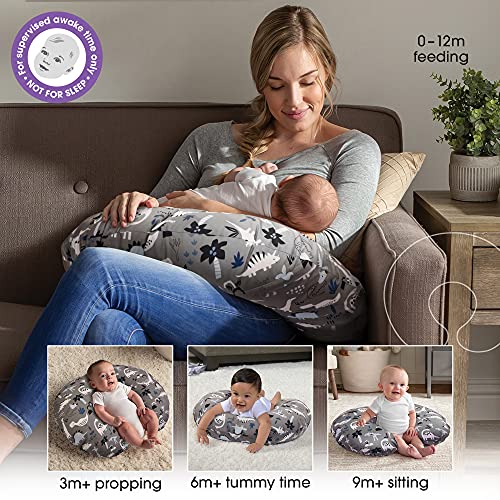 gray boppy pillow