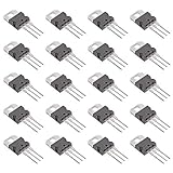 Bridgold 20pcs LM317T LM317 Adjustable Positive Voltage Regulator in TO-220 IC chip 1.2V to 37V 1.5A