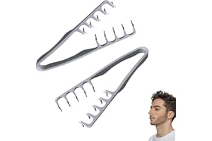 Textured Styling Comb, Volumizing Wide-Tooth Hair Styling Comb, Creates a Fuller Look, For Women Men (Gray*2)