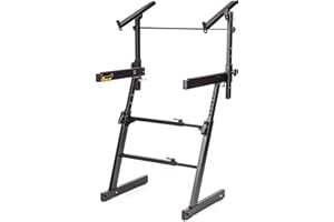 Hercules KS410B Auto-LOK Z-KEY Stand W/TIER 1 Black