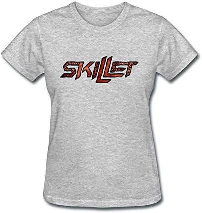 OMMIIY Women's Skillet Monster Logo T-Shirt