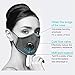 2 Pack Anti Air Dust and Smoke Pollution Mask Washable PM2.5 Masks - Carbon Activated Face Mask, Windproof Motorcycle Face Masks for Pollution Smoke Allergy Mask