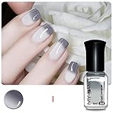 Chameleon Nail Polish, Leewa@ 6ML Temperature Color Changing Nail Polish (F)