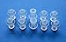 10 Small (S) Soft Replacement Mushroom Domes Eartips Earbuds Compatible with Siemens Touching, Motion, Nitro, Aquaris, Siemens Life, Lotus 12P 13P 13SP 23P 23SP 23M BTE (Behind The Ear) Hearing Aids