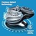 Philips Norelco Shaver 9300 with SmartClean, Rechargeable Wet/Dry Electric Shaver with Precision Trimmer Attachment, S9311/87