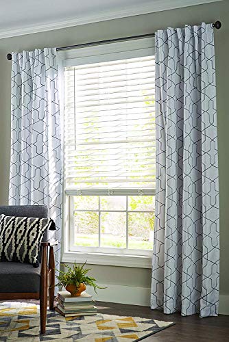 Better Homes and Garden 2" Faux Wood Cordless Blind, White, 35x64