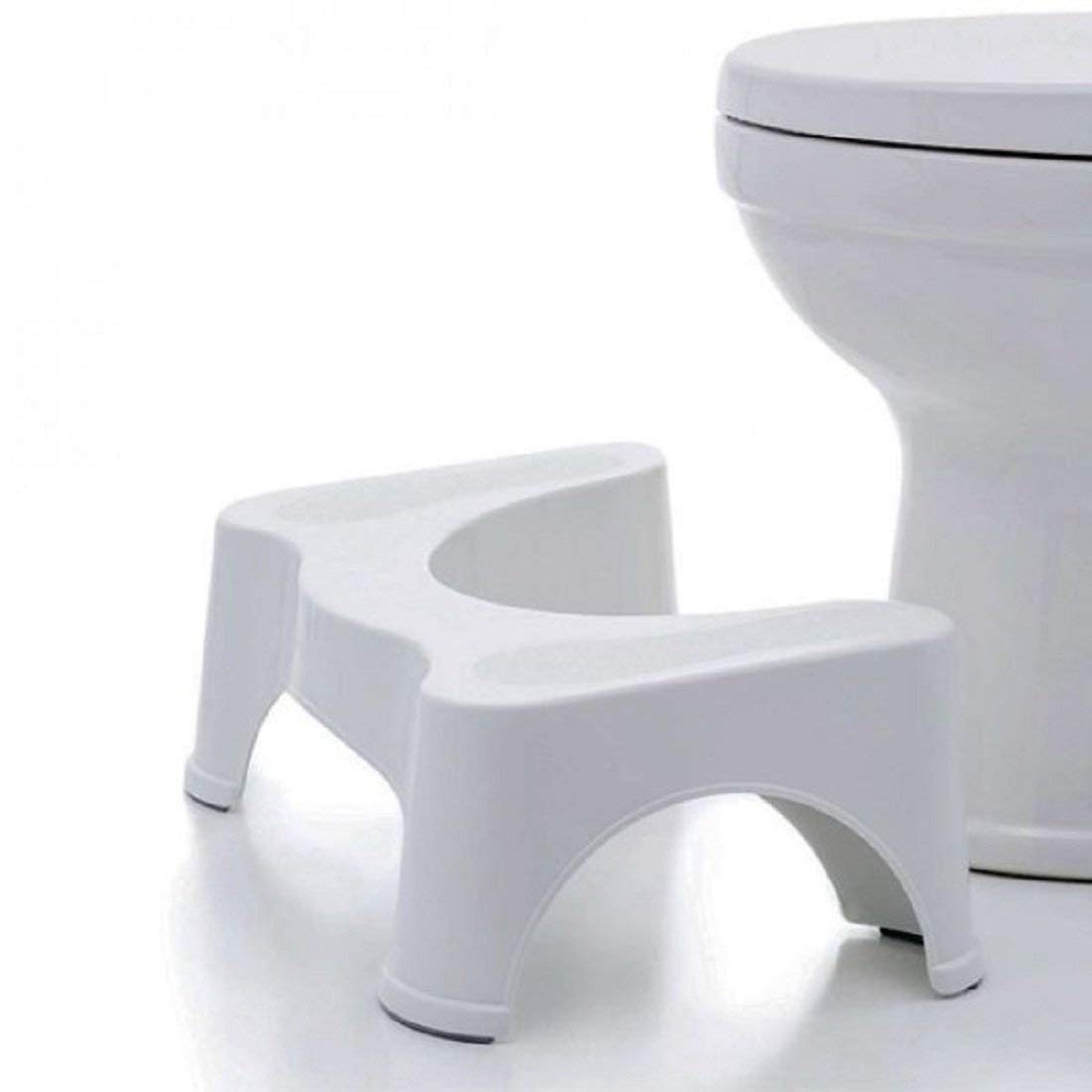 BOFFLE Plastic Stool for Toilet Scientific Angle, AntiSlip