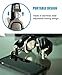 Wireless Headphones, Stoon BT89 Bluetooth Over-Ear Headset Built with Microphone Stereo Wired Dual Mode Earphones 3.5mm Audio Cable Included Adjustable for Computer, iPhone, Tablet, Android-Black