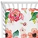 Baby Floral Fitted Crib Sheet for Boy and Girl Toddler Bed Mattresses fits Standard Crib Mattress 28x52