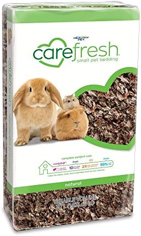Carefresh Natural Premium Soft Pet Bedding, 60- Liter