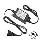 FVTLED Power Adapter, Transformer, Power Supply UL Listed UL8750 DC 12V 8W US Plug for LED Deck Lights Kit
