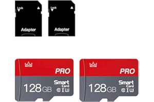 128GB Micro Memory Card Class 10 Memory Cards High Speed Mini TF Card with Adapter for Smartphones/Tablet/Drone/Game Console(