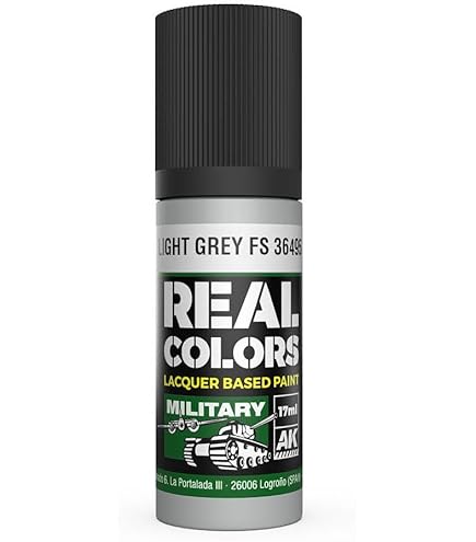 Amazon.com: AK Interactive Real Colors Light Grey FS 36495 17 ml