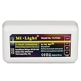 Mi.Light WW+CW LED Strip Light 2.4GHz RF Wireless 4-Zone Controller Receiver Box,Milight WW CW Remote,B2 T2 Panel Or Smartphone APP Control Via iBox1 & iBox2 WiFi Bridge Hub(All Sold Separately)