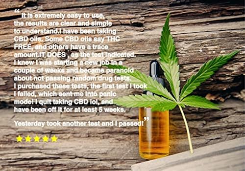 10 Test Rapido Antidroga THC (cannabis, Marijuana, Hashish), 50 - Foto 5