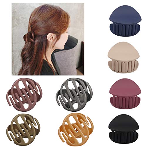 8Pcs Claw Clips,Topivot Non Slip Jaw Clips Hair Clamps Hair Claw Clips for Women