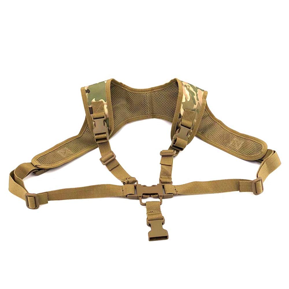 HWZ HW ZTactical Molle Rifle Belt Strap P90 Shoulder Gun Rope Adjustable Style Gun Outdoor Activities Belt Strap Hunting Accessories (CP)