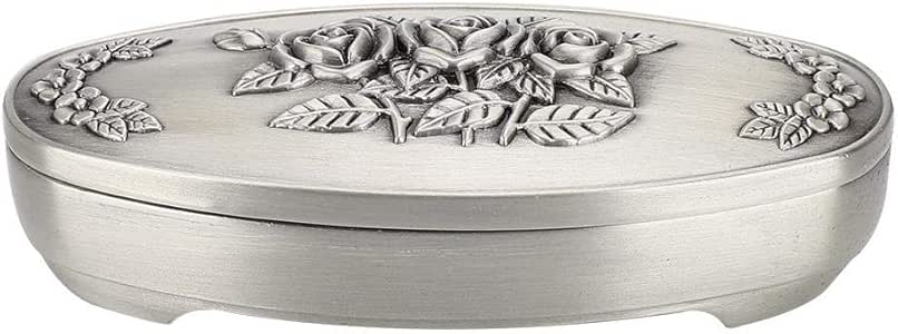 TMISHION Caja de almacenamiento para pendientes, caja de almacenamiento