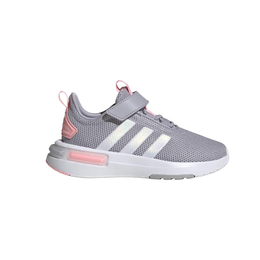 Adidas Unisex-Kids Racer TR 25, Glory Grey/Pink Spark/Black, 7 Image