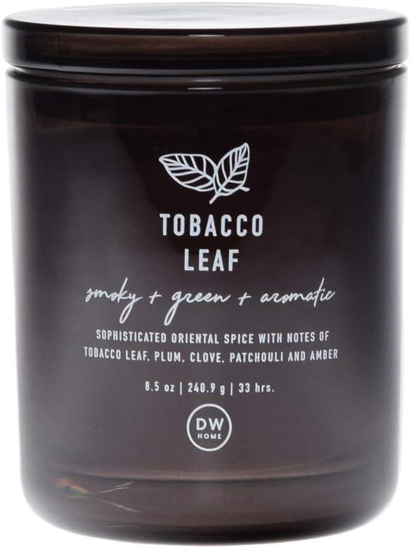 DW Home Tobacco Leaf Large Double Wick Candle