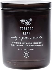 DW Home Tobacco Leaf Large Double Wick Candle