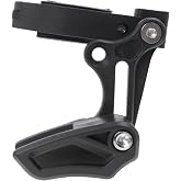 NELboNs Bike Chain Guide, Black, Direct Mount | Chainring Guard with Bash, Mountain Bicycle Chain Stabilizer, Aluminium Alloy, MTB Chains Guide Bash Guard