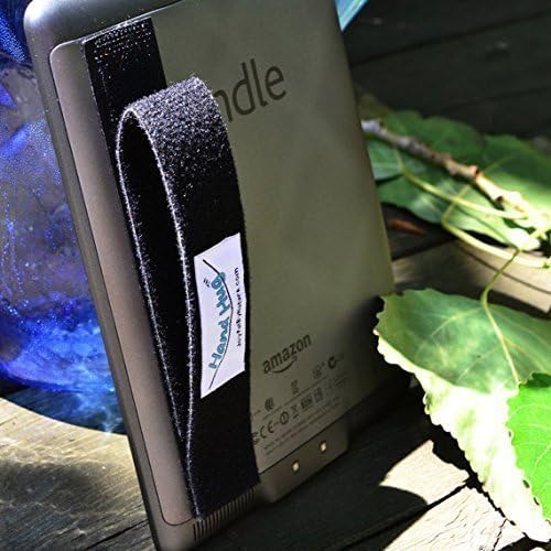 HandHug™ Tablet Grip for Kindle, Nook, Small Tablet – Sleek Portable Handle Strap for Convenient One-Handed Hold and Tap