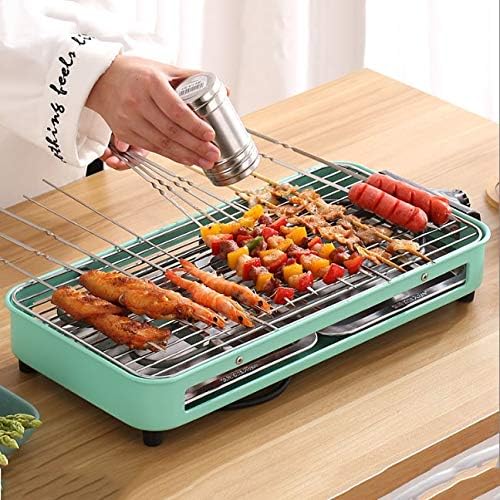review UXZDX CUJUX Multifunctional Electric Grill Household Electric Grill Pan Smokeless Teppanyaki Grill