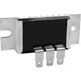 Sxqddz MIU14478 Voltage Regulator | Fit for John Deere 1200A 647 667 657 717 LT180 MCS S240 X300 X304 X350 X340 X500 X530 Z655 Z445 Lawn Mower