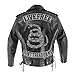 VEGASBEE® LIVE FREE REFLECTIVE EMBROIDERED IRON-ON PATCH BIKER JACKET RIDER VEST TOP ROCKER 12