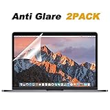 FORITO 2-Pack Anti Glare Screen Protector Compatible MacBook Pro 13 inch 2016-2019 Released Model A1706 A1708 A1989 with Lifetime Risk-Free Replacement Warranty