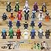 Peton Ninjago Building Blocks Toys Minifigures with Accessories for Kids Set 24Pcs