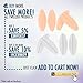 COMFECTO Silicone Bra Strap Cushions Holder, Non Slip Shoulder Protectors Pads 4 Pairs