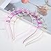 Ztl Birthday Girl Headband Tiara Girls Birthday Party Headwear Hair Accessories Gold