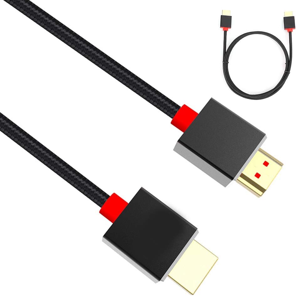 Nannday 【𝐂𝐡𝐫𝐢𝐬𝐭𝐦𝐚𝐬 𝐆𝐢𝐟𝐭】 HDMI to HDMI Patch Cord HDMI Patch