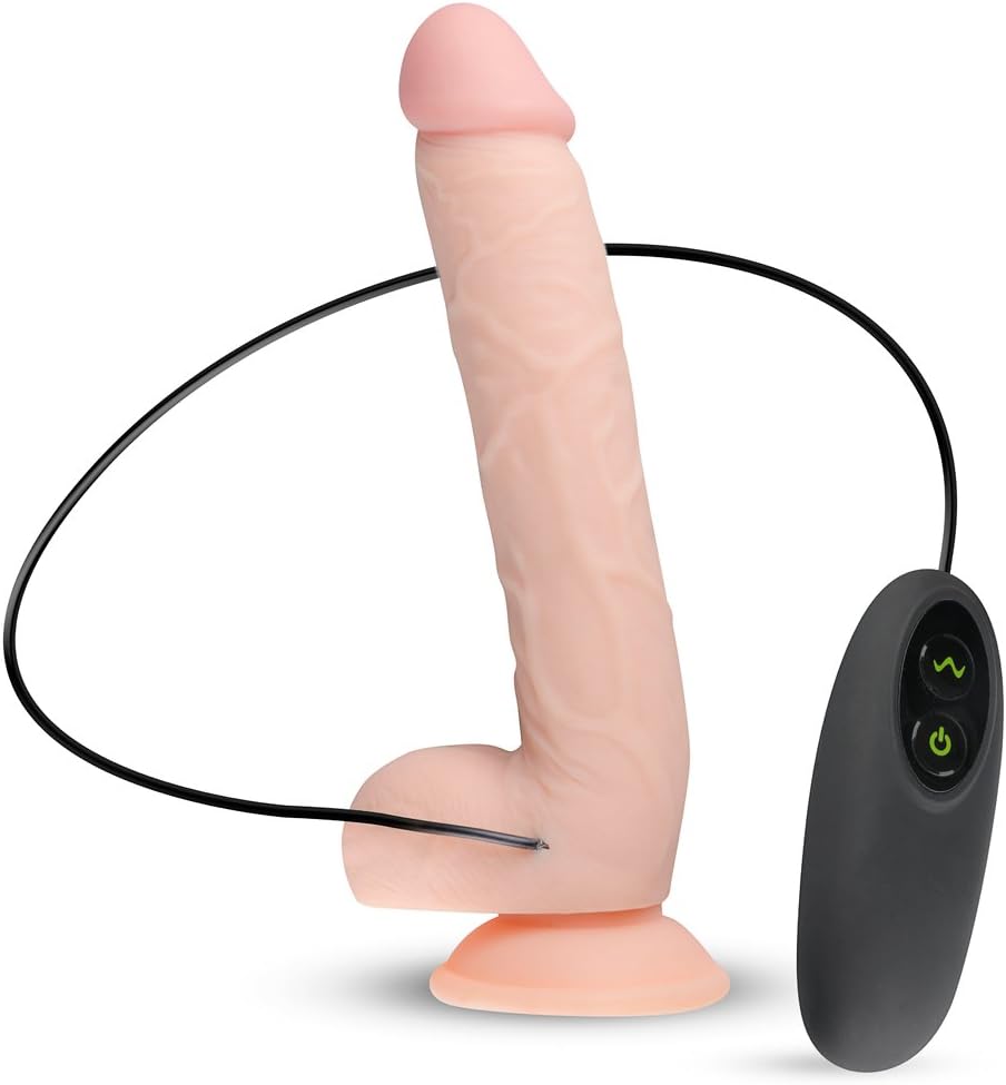 Real Fantasy Vibrant Toy Women with Remote Control, Realistic Vibrator with 10 Vibration Settings, 10.75 Inch - Image 4