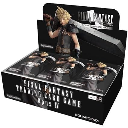 Final Fantasy TCG Opus IV Collection Booster Display