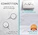 ACC 2-PACK Bamboo PACK N PLAY Mattress Pad Cover Fits MOST Portable & Mini Mattresses. Bonus - 2 Bamboo Changing Pad Liners! Waterproof, Dryer Friendly,! Best Fitted Crib Protector