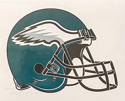 aa g 4 Pack Philadelphia Eagles Die Cut Stickers NFL Football Helmet Logo Sticker Team Set Philly The Birds