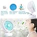 MangGou Mini Fan, USB Desk Fan, Small Quiet Portable Table Cooling Fan with Retractable USB Cable and 360 degree adjustable for Office Home or Traveling (Fragrance Scatter)