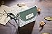 GLCON [set of 2] Calico Fabric Portable Purse Pouch Bag with Strap,Inner Pocket Zipper Enclosure and Durable Exterior,Universal Carrying case for Lipstick Coins ID Credit Card Headset USB Cable Keys
