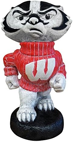 Stone Mascots - University of Wisconsin "Bucky Badger" College Stone Mascot