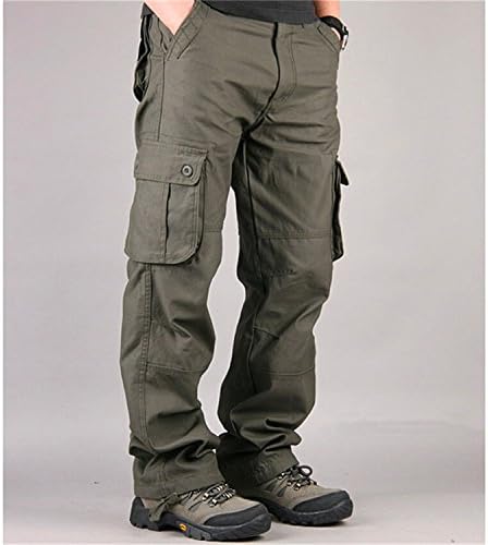 Zdddykyou Special Men Cargo Pants Casual Mens Pant Multi Pocket Military Overall Mens Long Trousers Plus size 30-44