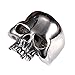 INRENG 316L Stainless Steel Men's Cool Skull Head Ring Punk New Jewelry Size 9