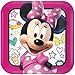 Another Dream Disney Minnie Mouse Happy Helpers Birthday Party Pack for 16 with Plates, Napkins, Cups, Tablecover, and Candles