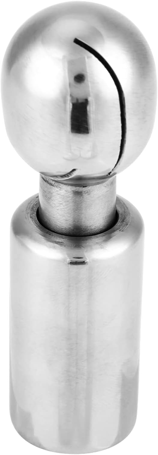 Oumefar 3/8" Female Stainless Rotary Spray Cleaning Ball Tank Cleaning Tool Low