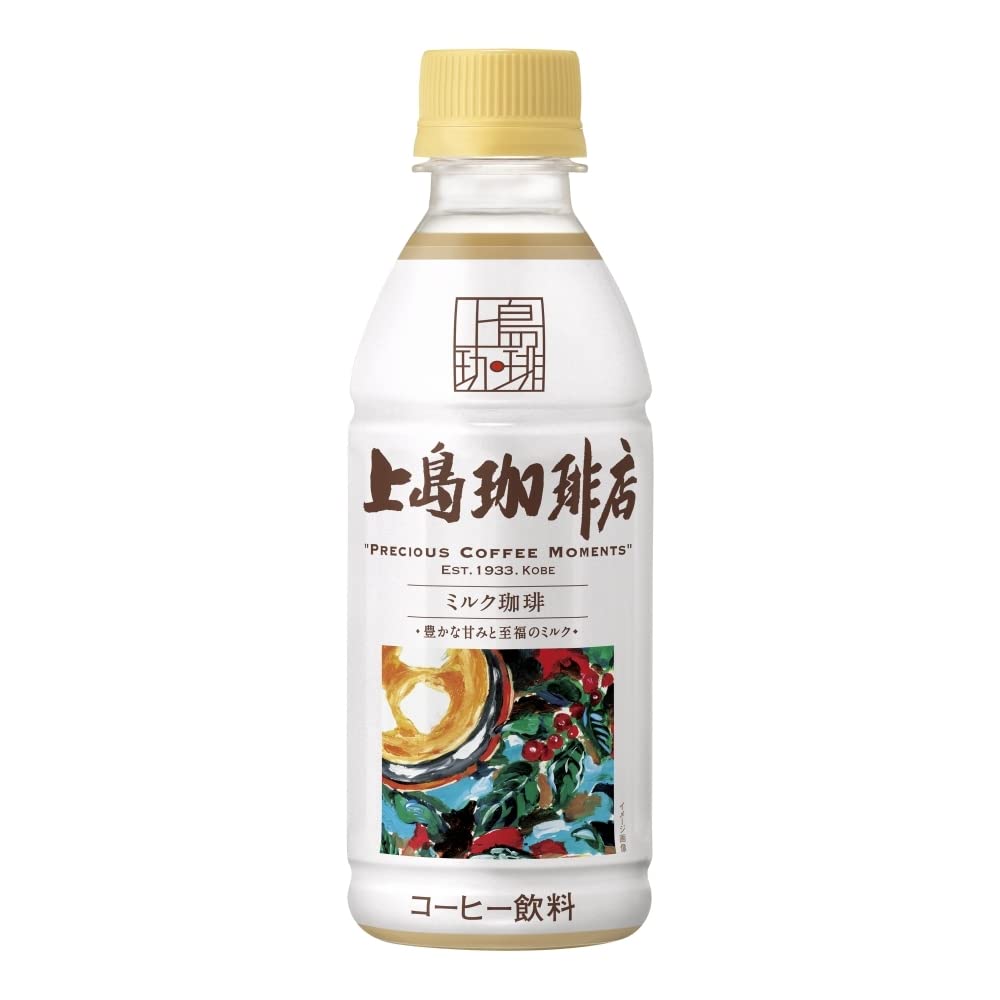 上島珈琲店 ミルク珈琲 ペットボトル コーヒー 270ml×24本商品画像
