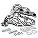 For Nissan 300ZX Performance 3-1 Design 2-PC Stainless Steel Exhaust Header Kit (Polished Chrome) NT