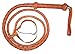 6 Foot 4 Plait TAN REAL Leather BULLWHIP bull whip