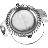 PAMISO Extra Large Empanada Maker - 7 inch Seal with Dough Cutter Circle, Stainless Steel Press, Pastry Tools, Pocket Pie Maker